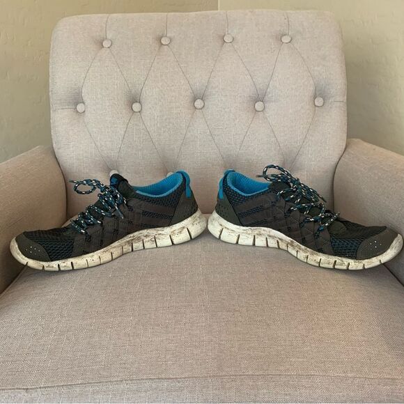 Nike Free Power Line Sequoia/Black Size 10 - Picture 1 of 7